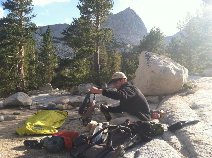 bivy sack - a lightweight bivy is a great option for quick trips into the back...