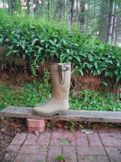 le chameau vierzon - this boot has adjustable gussets to help customize the fit.