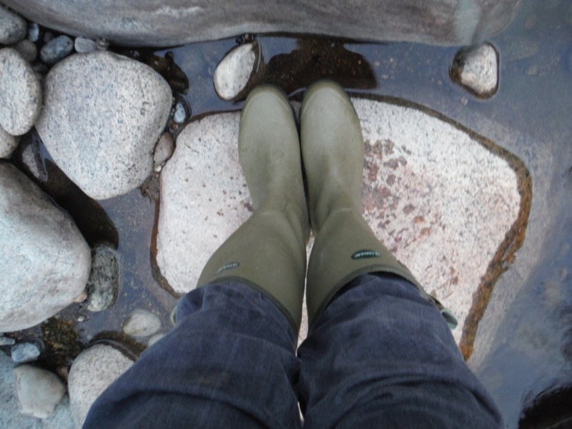 le chameau vierzon - this boot has a very thin liner, which means it doesn't retain heat...