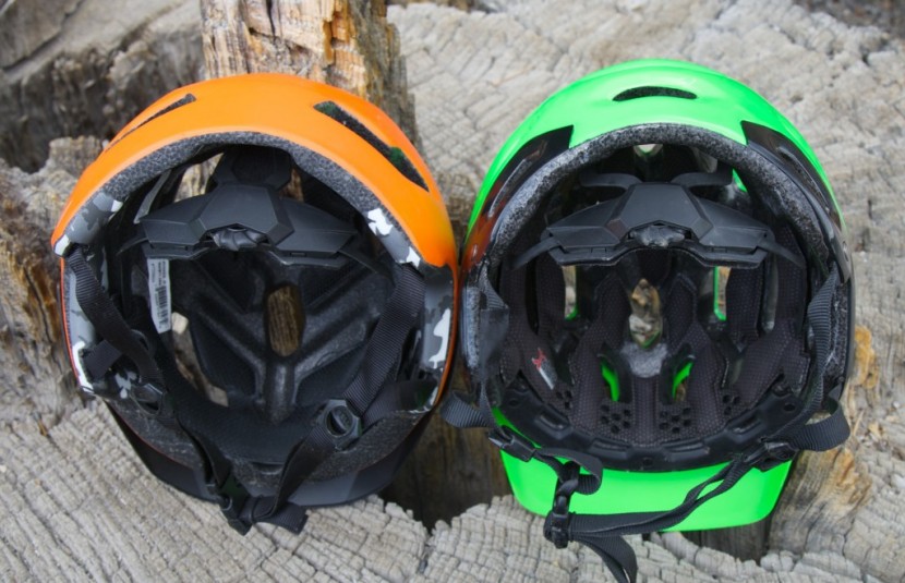 bell stoker - the stoker (left) uses the same click wheel found on it's big...