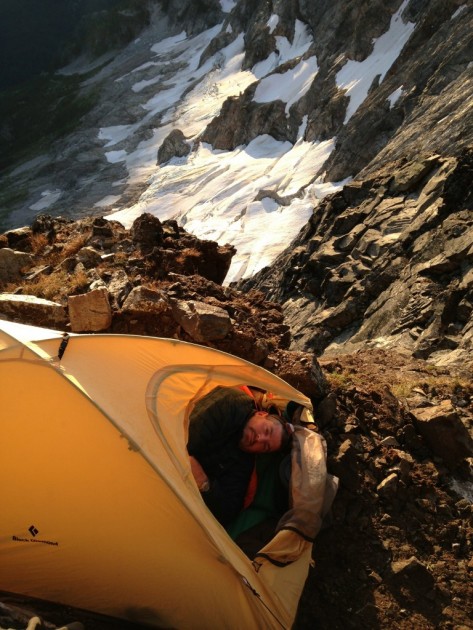 4 season tent - small footprints aren't just important in the greater ranges. here...