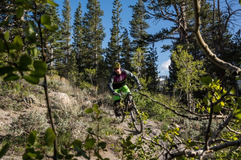 troy lee a1 - luke lydiard enjoying the a1's glove like fit on a late afternoon...
