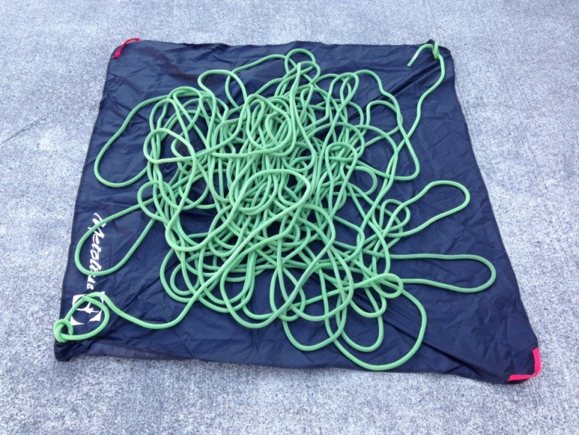 metolius vortex - showing the biggest tarp in-review at 57" x 57"  on the metolius...