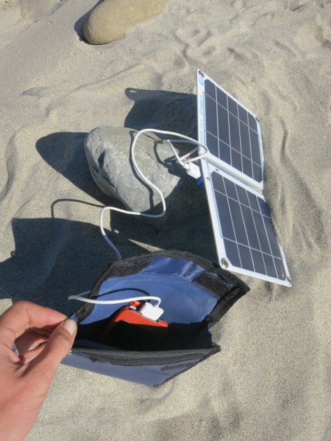 suntactics scharger-5 portable usb charger - the storage bag for the suntactics scharger-5 portable usb solar...