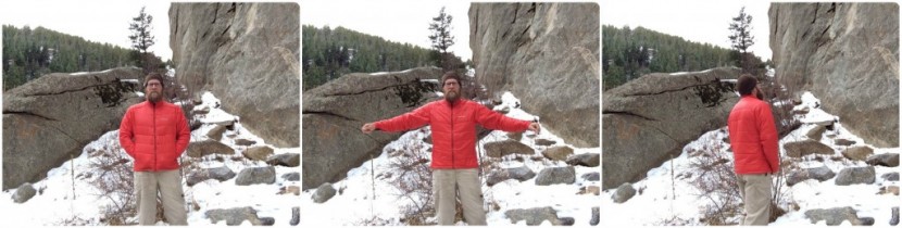 montbell ul thermawrap jacket - this jacket's stitching creates large horizontal rectangles. we...