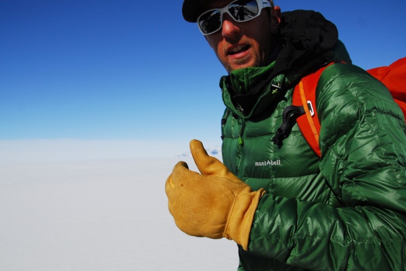 montbell frost smoke parka - the frost smoke is warm enough for summit day on smaller peaks.