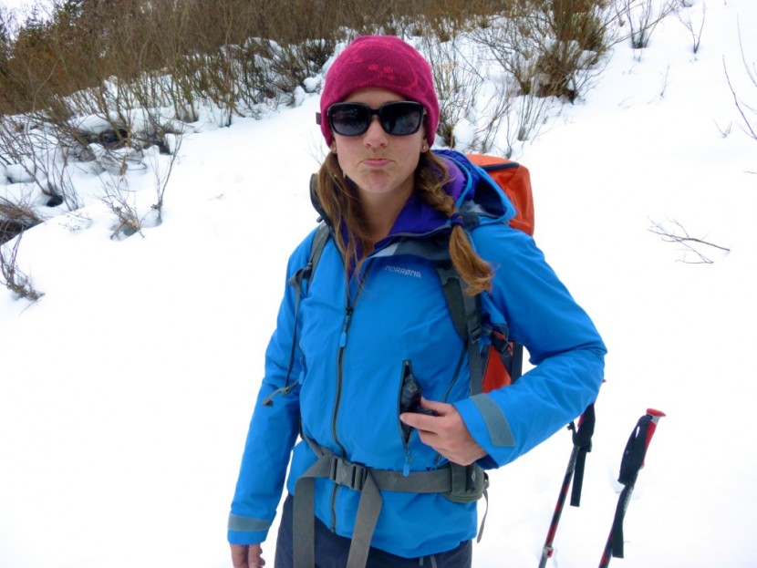 norrona trollveggen dri3 for women - we were not psyched to learn that the backpack compatible pockets...