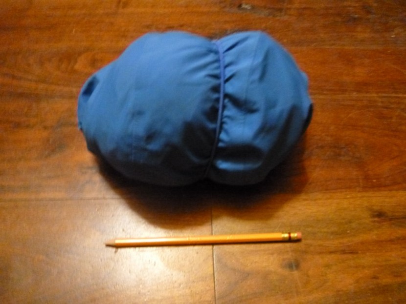 norrona trollveggen dri3 for women - the packed size is just a little smaller than the arc'teryx theta...