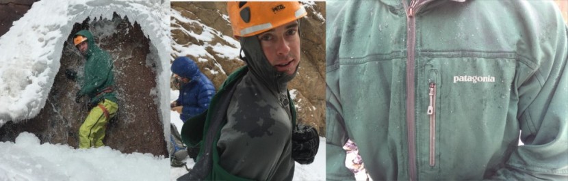 patagonia simple guide hoody - our tester was only in the water for a moment, but the jacked soaked...