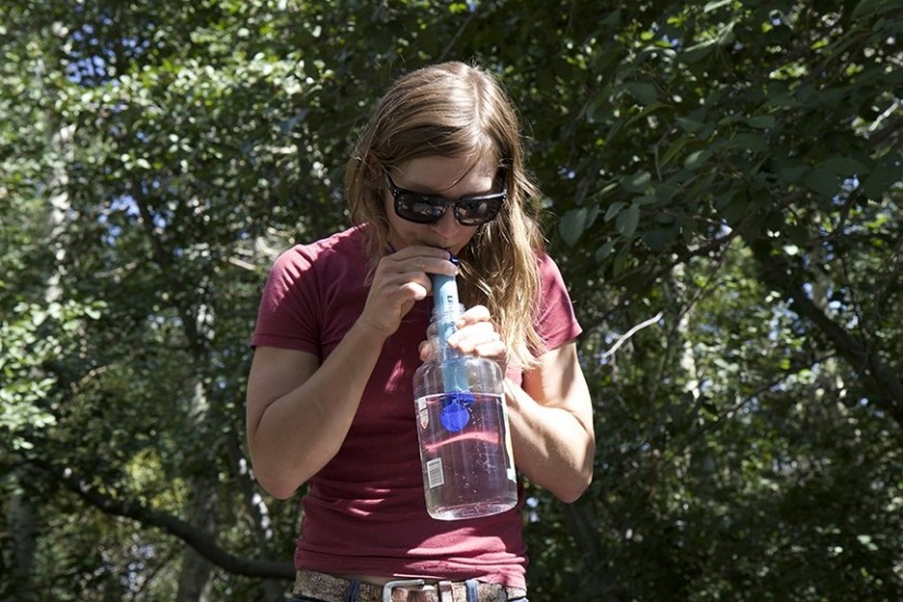 lifestraw - this model can also be used to drink from a bottle, allowing you to...
