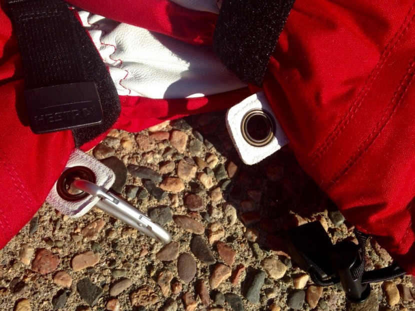 hestra army leather heli ski mitt - this contender is durable and hosted a slew of features. shown here...