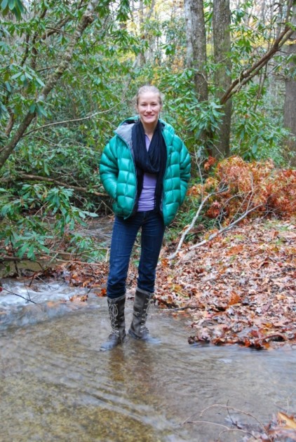 sorel conquest carly - we tested out water resistance while on a short hike in tennessee's...