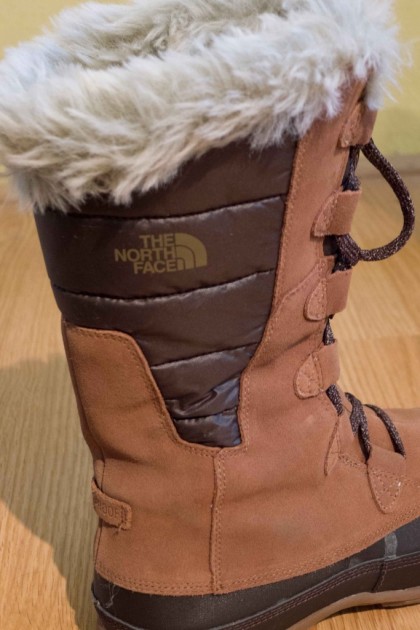 the north face nuptse purna - the north face combines attractive suede with slightly "techier"...