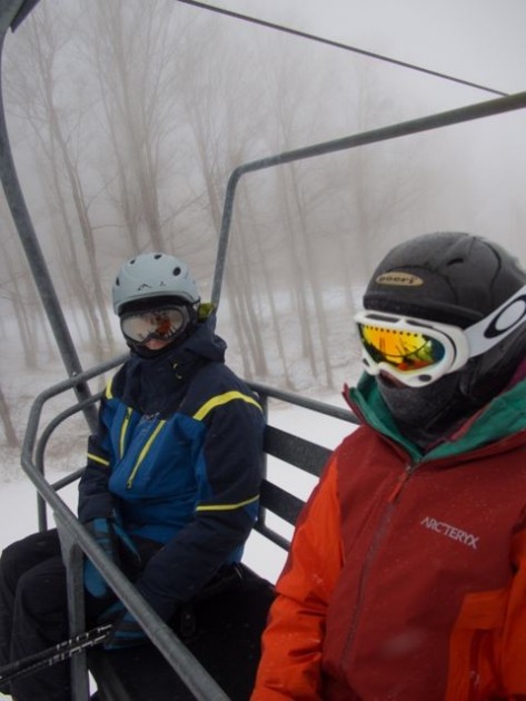 north face vortex triclimate - the vortex in action on the east coast.