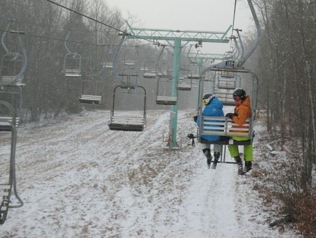 eider revelstoke - the eider revelstoke keeping this tester warm on a chilly lift ride.