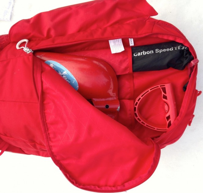 black diamond halo 28 jetforce - the snow safety gear pocket fits most probes and shovels, and if we...