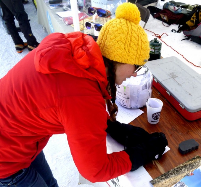 the north face montana glove for women - trying to write for a raffle submission at the 2015 ouray ice...