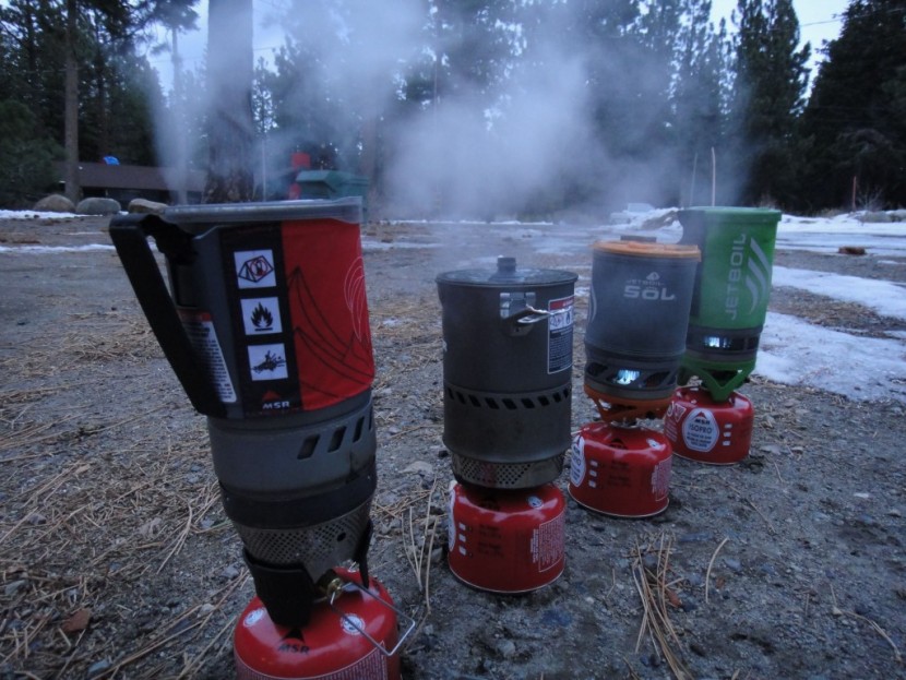 the best backpacking stoves that include integrated canisters are...