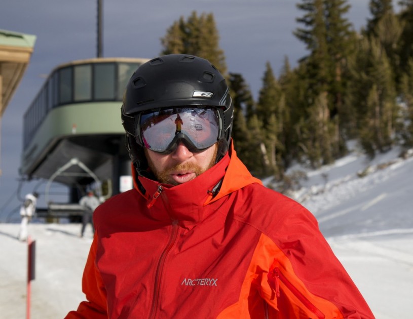 arc'teryx modon - the hood and collar interface on the modon makes the hood easy to...