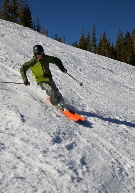 dps wailer 99 hybrid - we liked that the wailer 99 was still comfortable to ski outside of...
