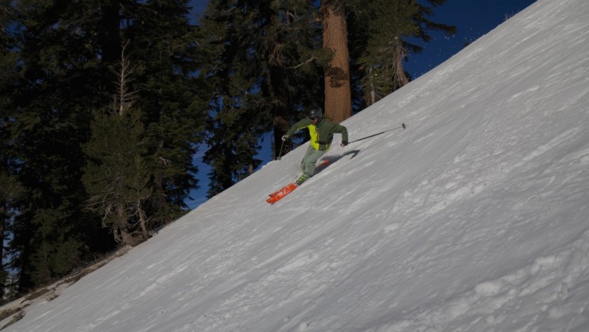 dps wailer 99 hybrid - the wailer 99 liked long radius turns with some speed.