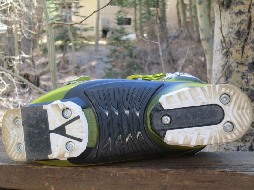 nordica nrgy pro 2 - replaceable heels and toes on the nrgy pro 2. the rubberized...