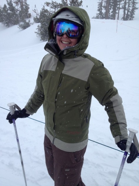 flylow jane - the jane is warm and stylish and kept us happy on storm days.