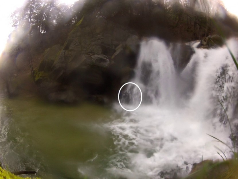 manhattan portage ny - testing by waterfall. this bag proved to be the least waterproof due...