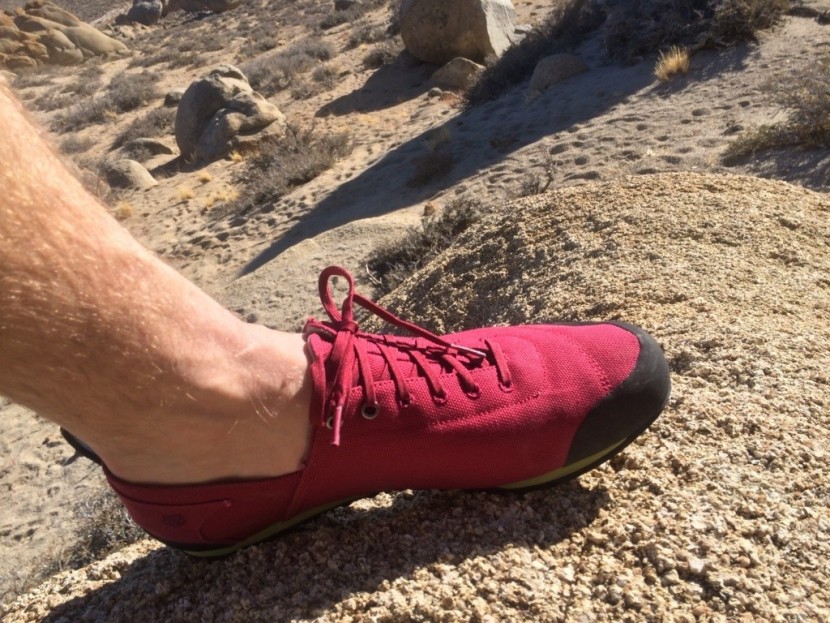 evolv cruzer - we love this shoe for getting around the boulders. doing a little...