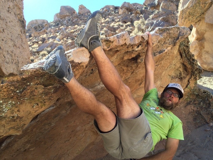 scarpa mojito - having some fun fooling around in the happy boulders. the...