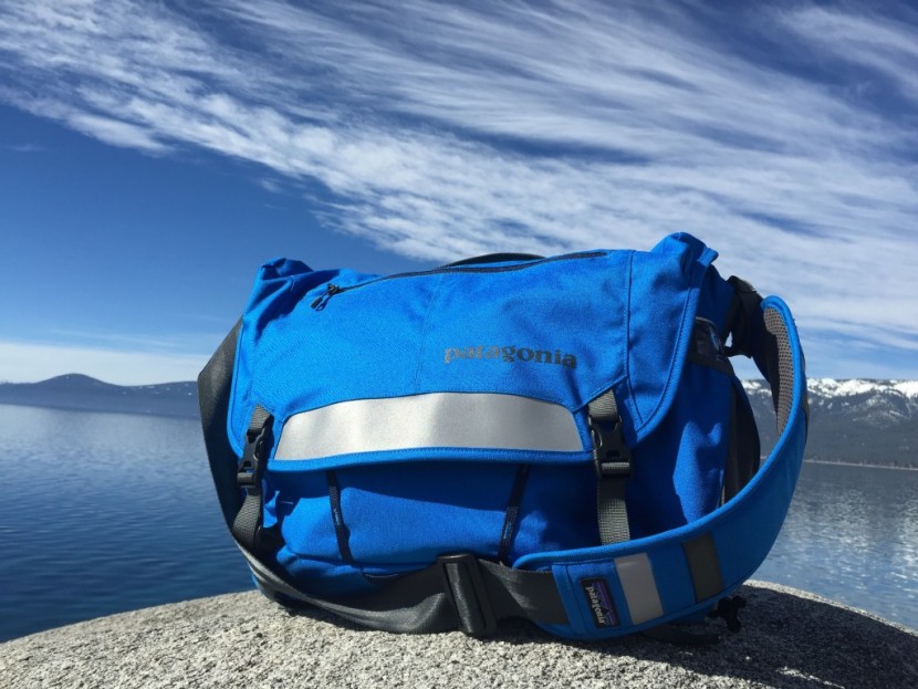 patagonia half mass - the andes blue version of this bag is vivid and striking. notice the...