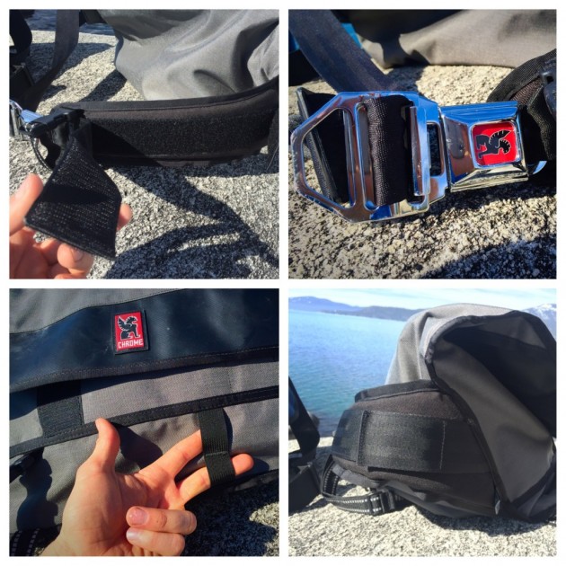 chrome metropolis - this bag is simple, but has some great features. the velcro sandwich...