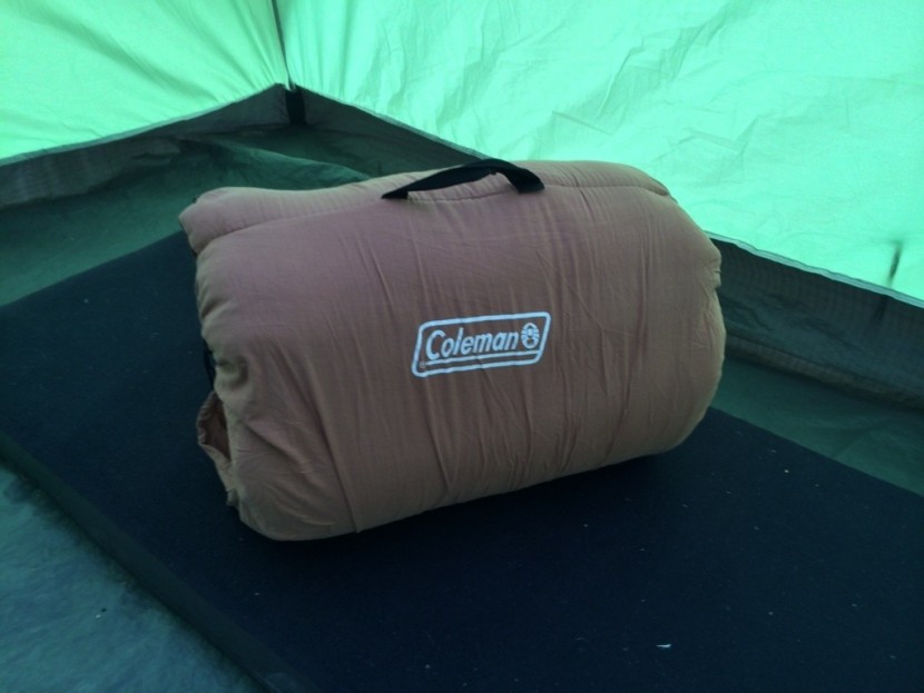 coleman dunnock - the wrap to secure this bag is not so easy to secure, but it does...