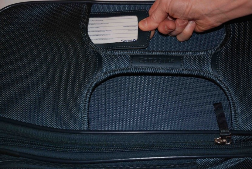 samsonite silhouette sphere 2 21 - the unique carrying handles on the sphere are cut from the main...