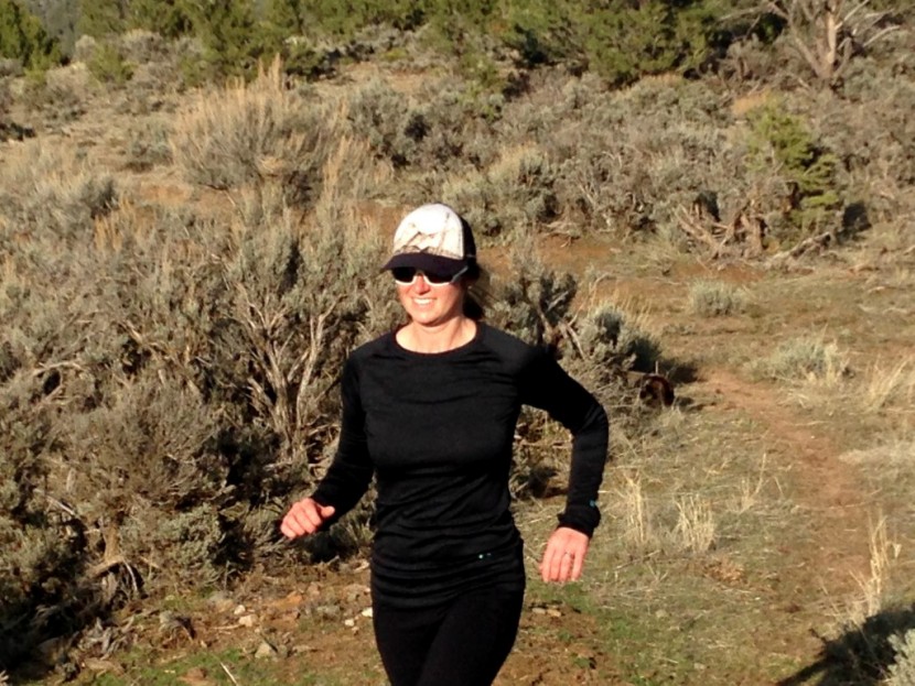 under armour base 2.0 crew for women - brittany found the under armour 2.0 to be a perfect running partner...