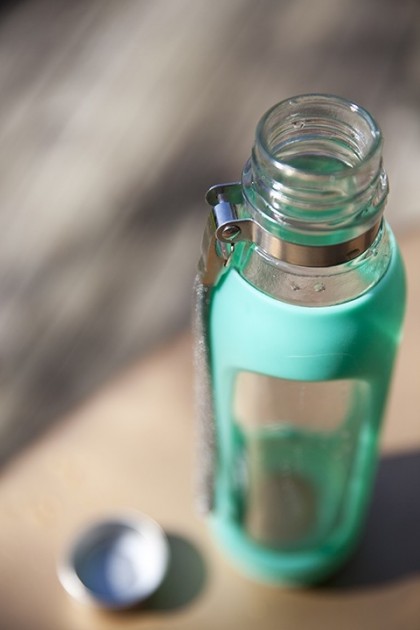contigo purity - it's pretty and it's plastic-free. we just wish it was more...