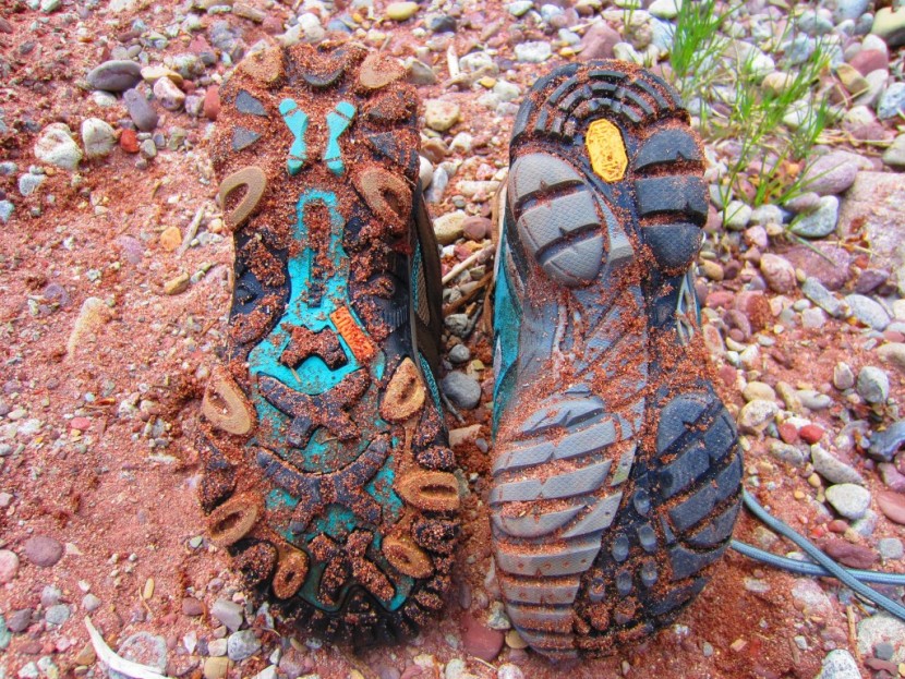 merrell salida mid wp for women - widely spaced, deep set lugs and varied tread patterns lend to...