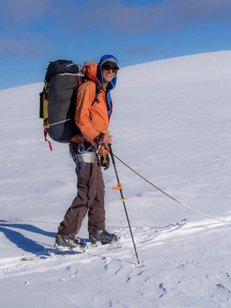 black diamond carbon convert - ian mceleney on the carbon convert on the illecillewaet glacier...