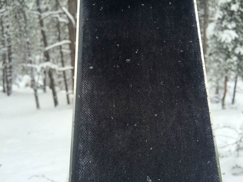 black diamond glidelite mohair pure - mohair skins wear out faster than nylon. here, after just one season...