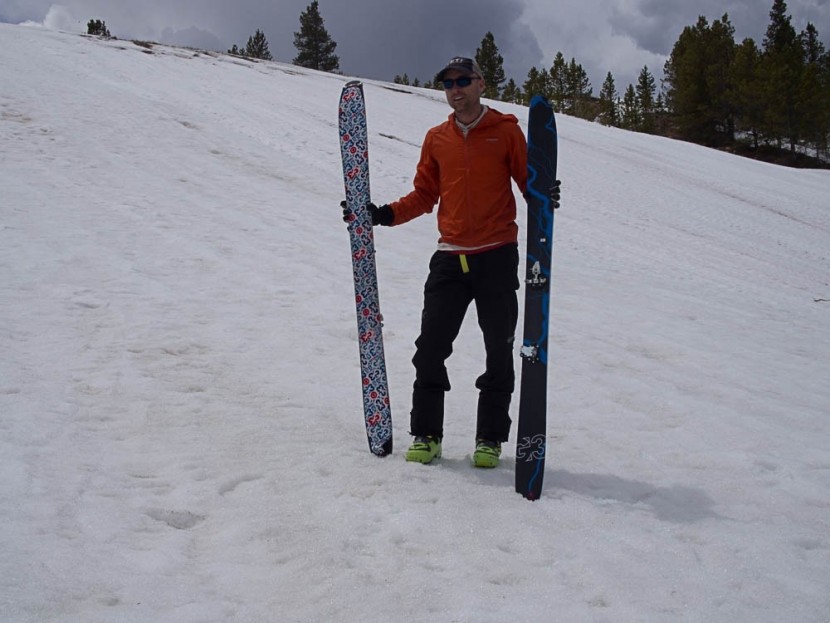 g3 synapse carbon 109 - the g3 synapse carbon, equipped for skinning. leadville, colorado...