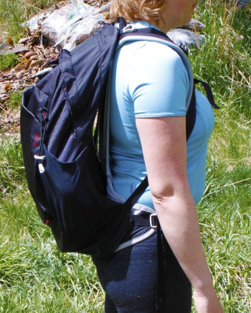 gregory z25 - the frame for the z25 was slightly long for our female testers.