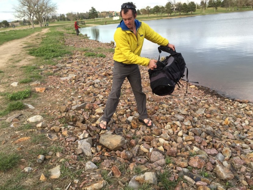 deuter quantum 70 + 10 - this pack proved quite durable even after intentional abuse.