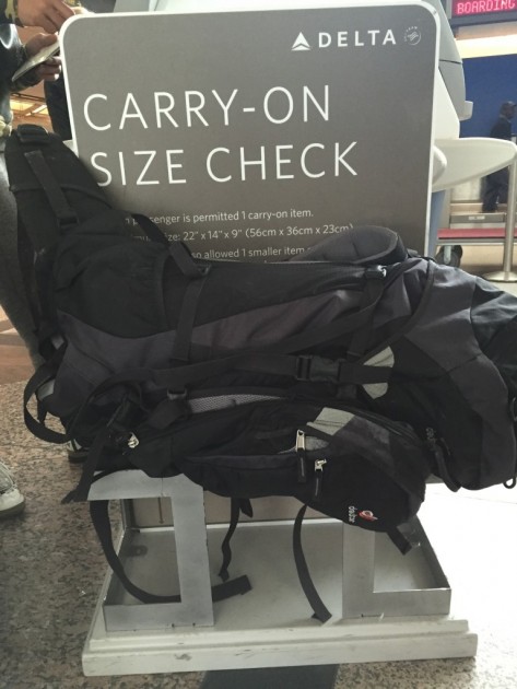 deuter quantum 70 + 10 - the quantum is definitely too large to fit in an overhead bin...