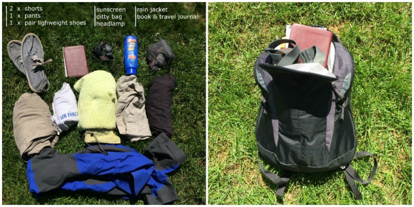 deuter quantum 70 + 10 - the daypack of the deuter pack barely holds all of the items in the...