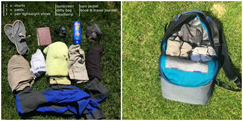 tumi alpha bravo cannon - the alpha bravo had more than enough room for the items on the left...