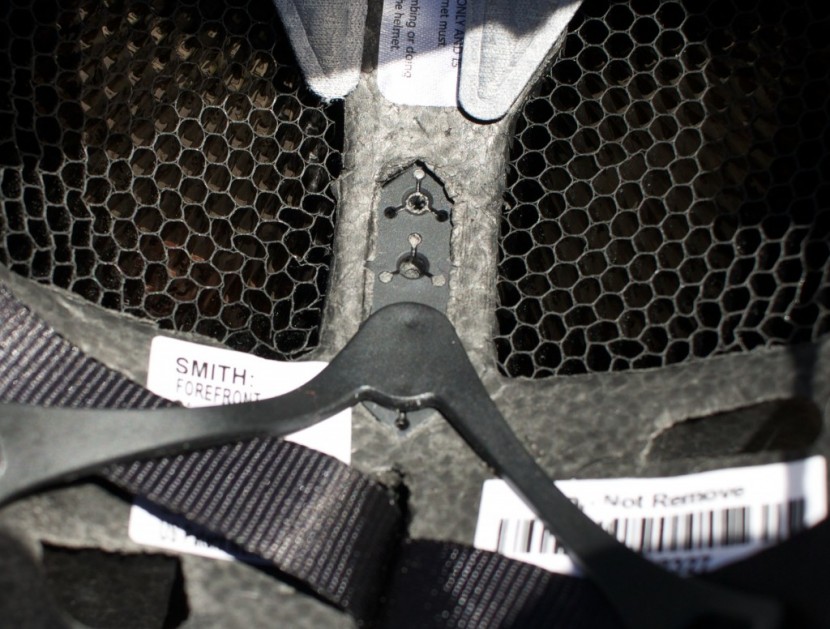 smith forefront - the forefront's rear retention band has three vertical adjustment...