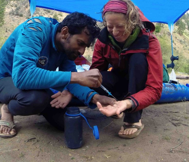 rei backpacker extended - viren perumal attempting to find julie perumal's pain tolerance...