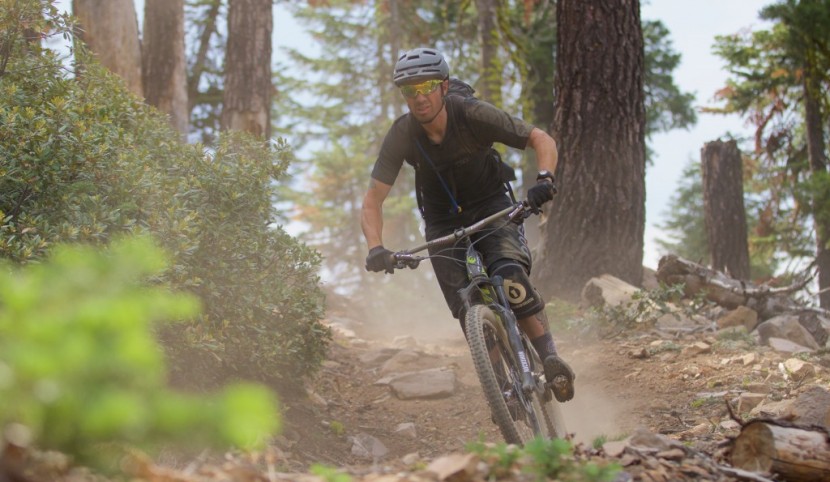 shimano m520 - curtis smith testing the shimano m520 with the giro terraduro shoe...