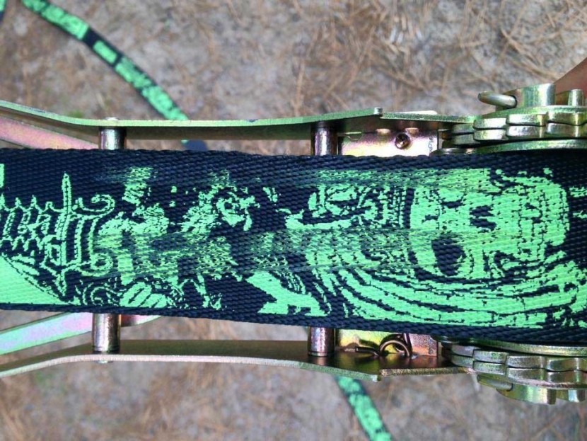 voodoo fearless - the rubber graphics needed for a high end trickline melt after even...