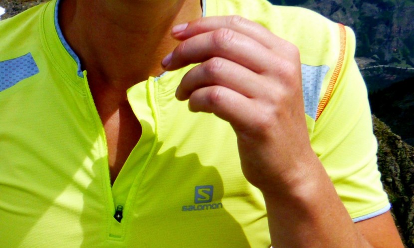 salomon fast wing tee for women - if you're into techy looking tops - this one is for you!